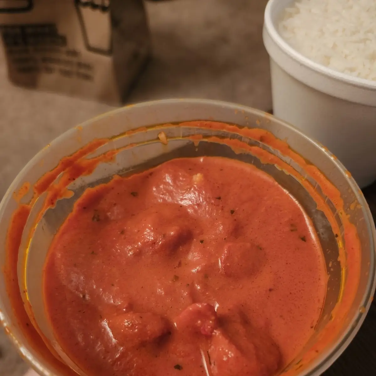Chicken Curry 1/2 tray