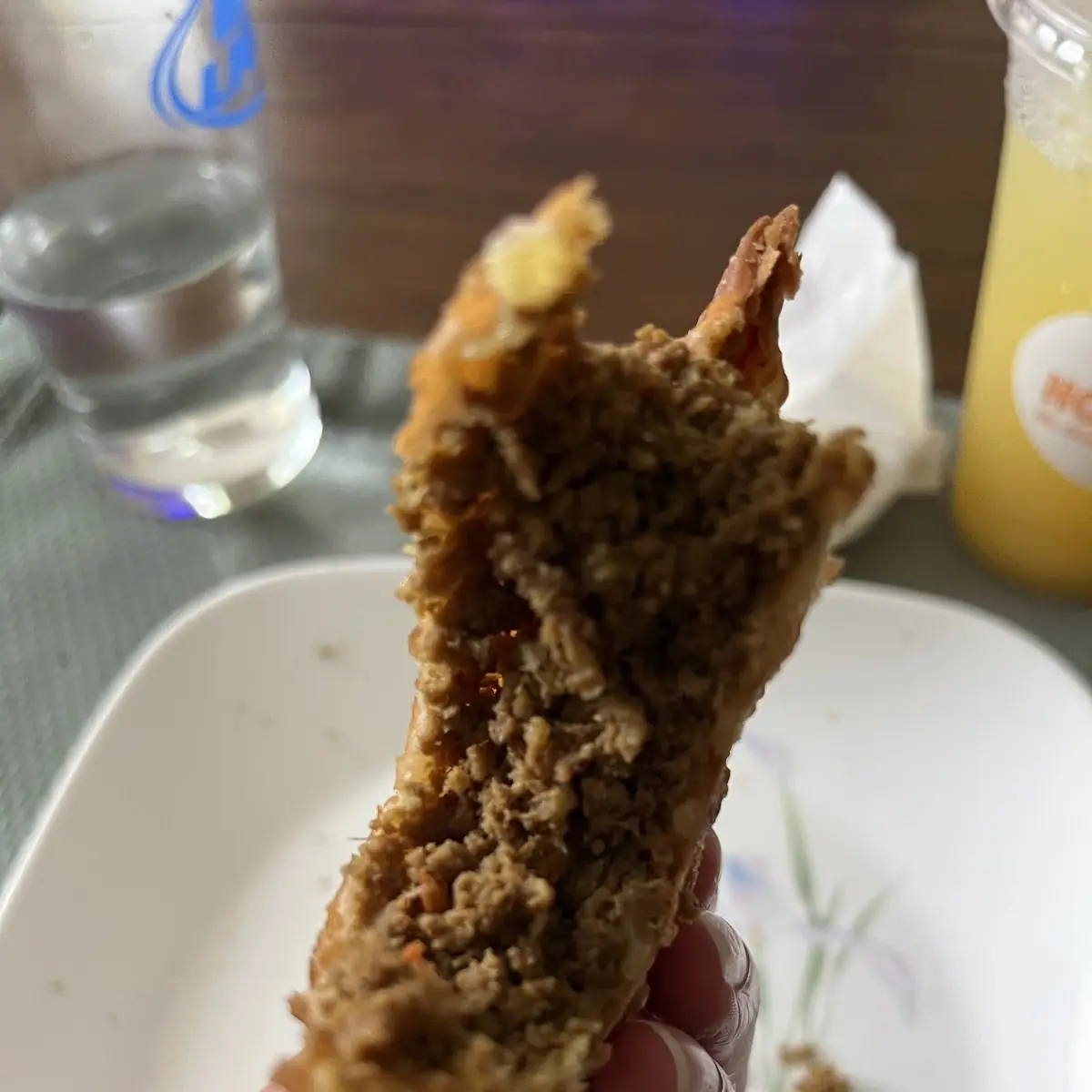 Inside a Beef Empanada