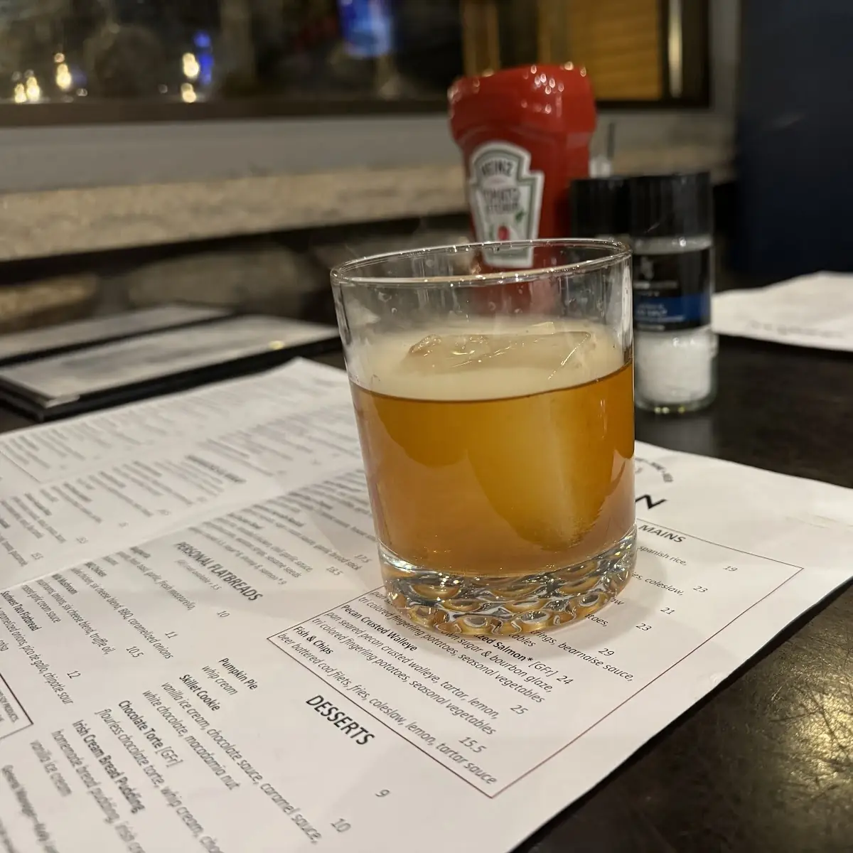 Smokey Rum Old Fashioned