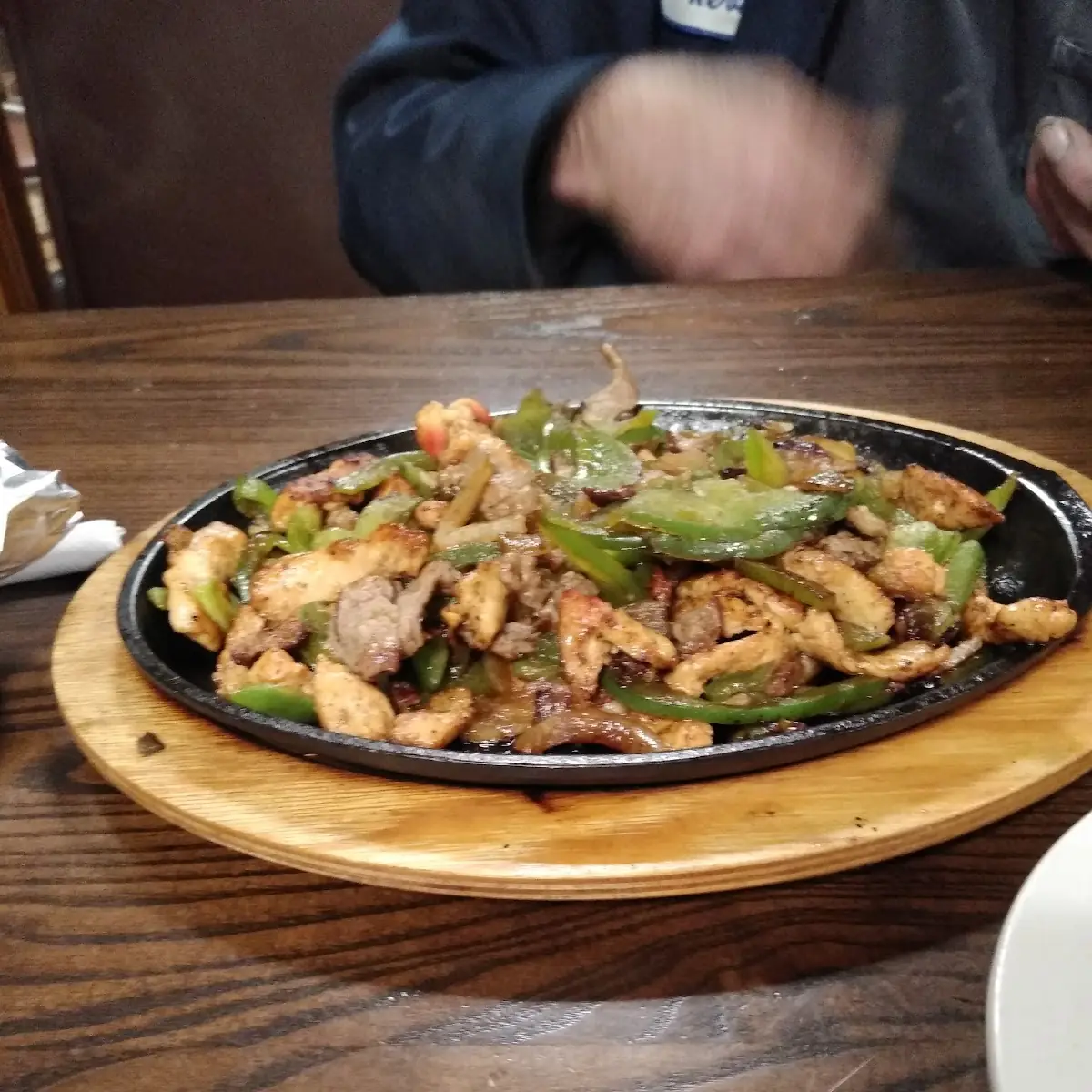 Steak and Chicken Fajitas