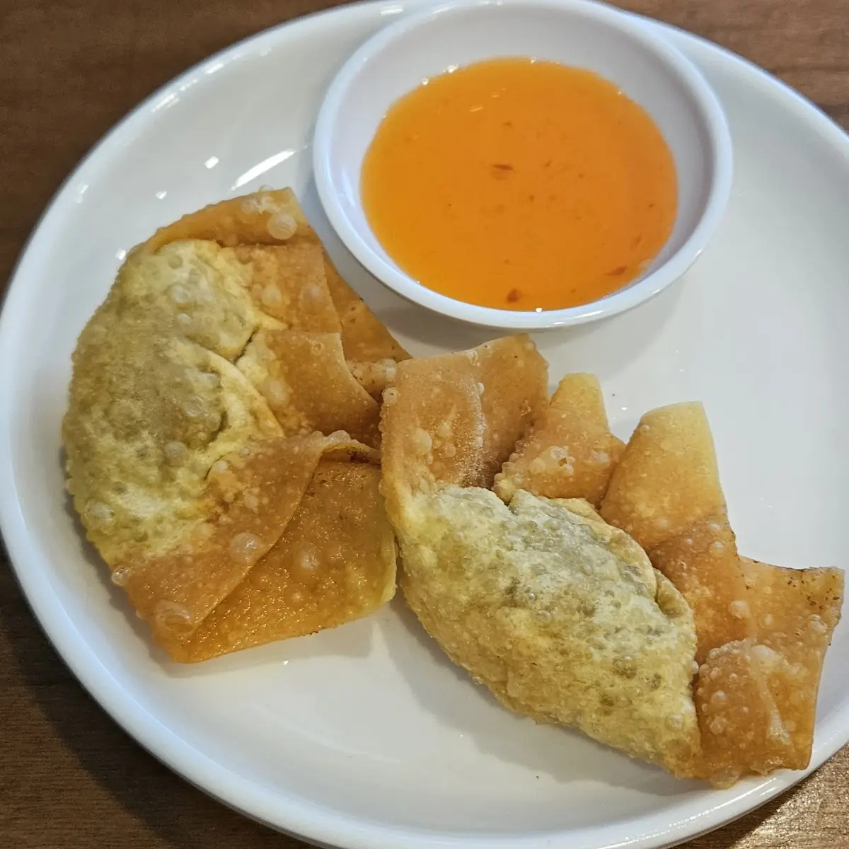 Deep Fried Curry Wontons