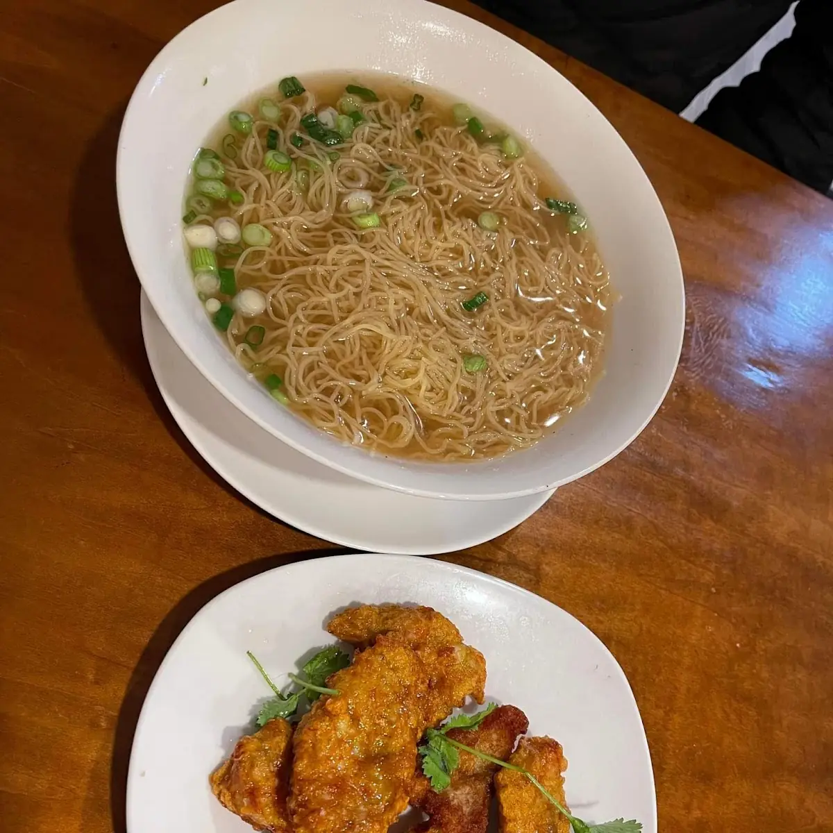 Deep Fried Pork Chop Noodle Soup