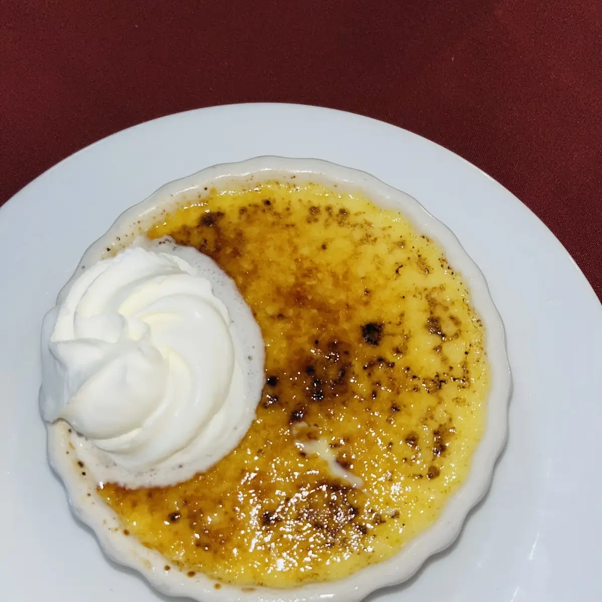 White Chocolate Creme Brulee