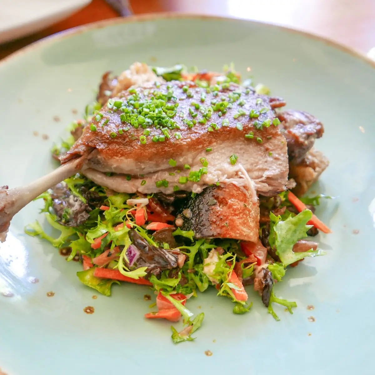 Crispy Duck Leg Confit
