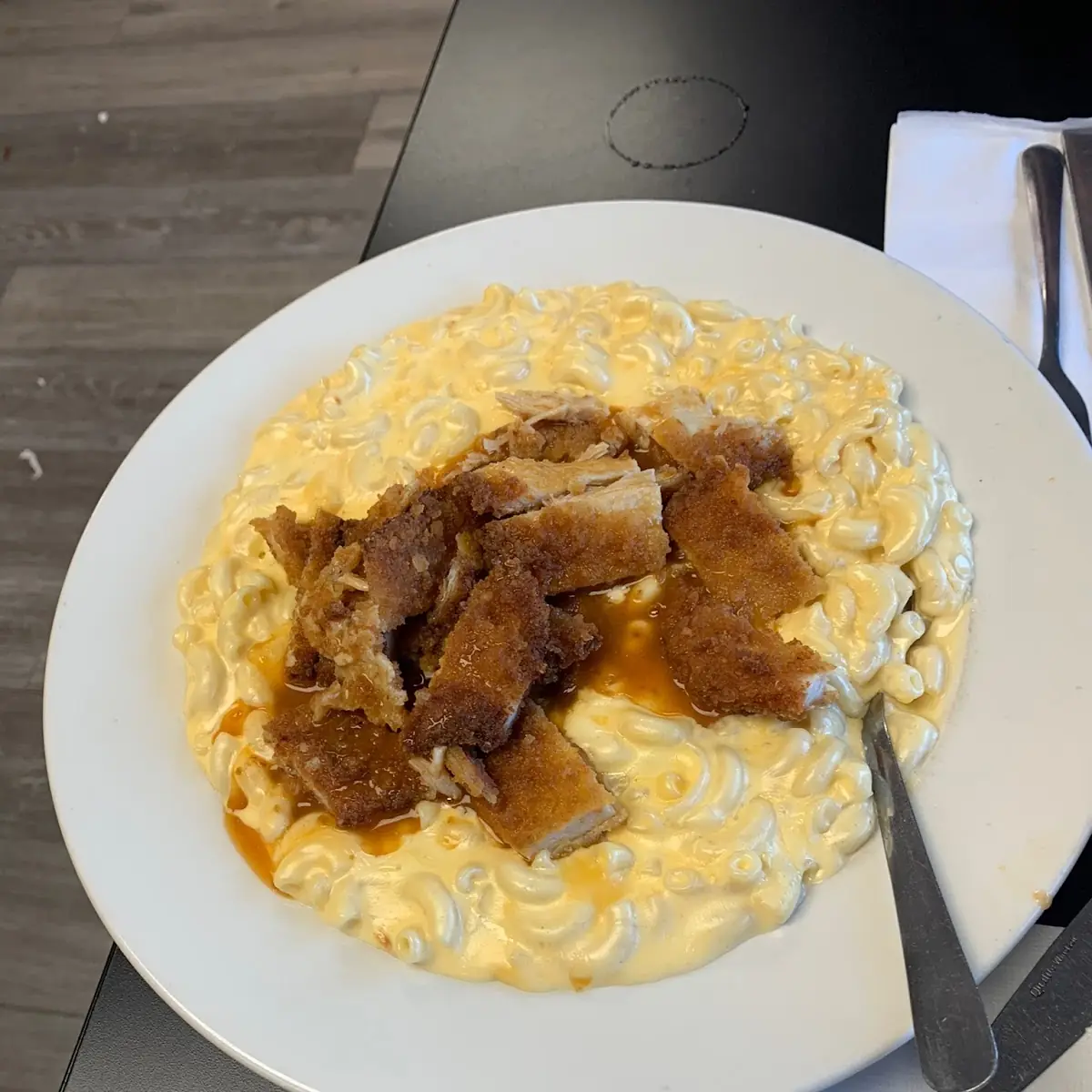 Buffalo Chicken Mac N Cheese
