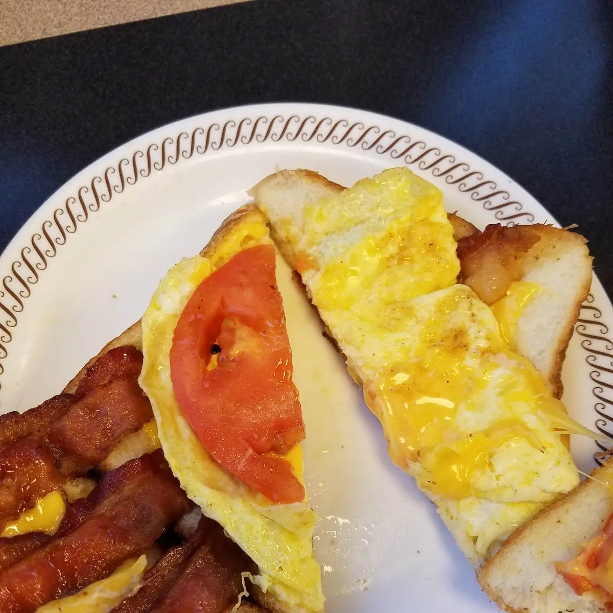 Texas Bacon Egg & Cheese Melt