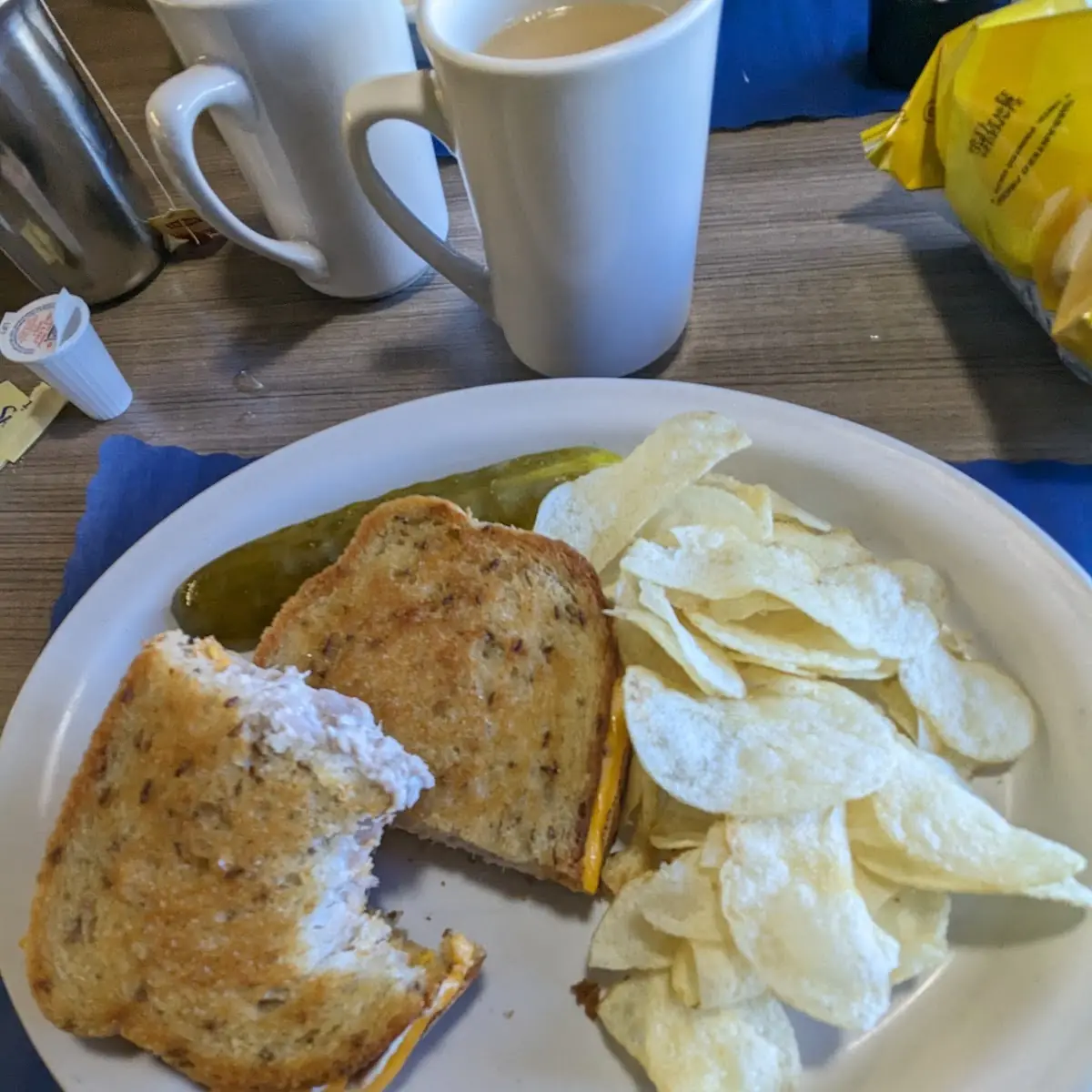 Grilled Tuna Melt Sandwich
