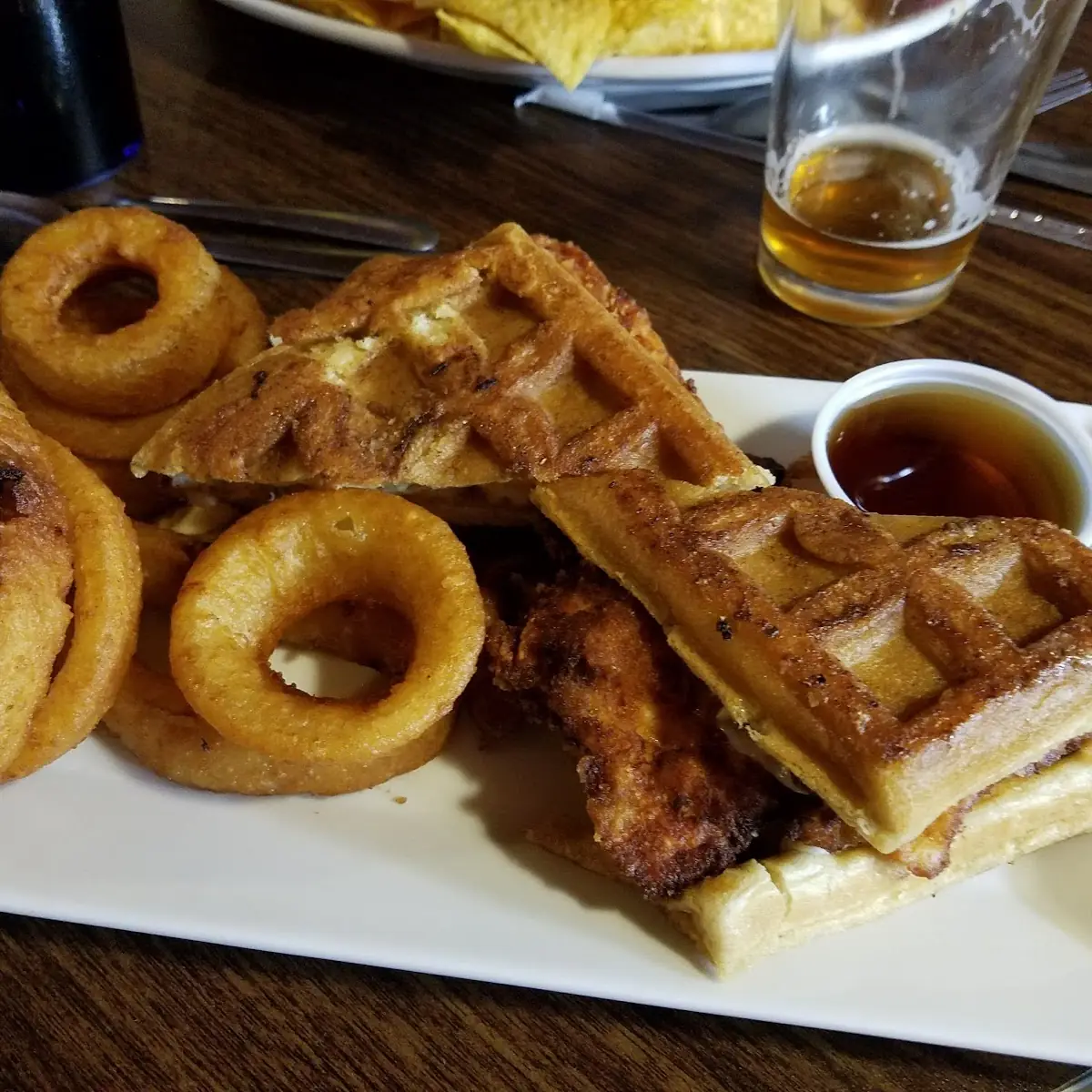 Chicken and Waffle Grilled Cheese
