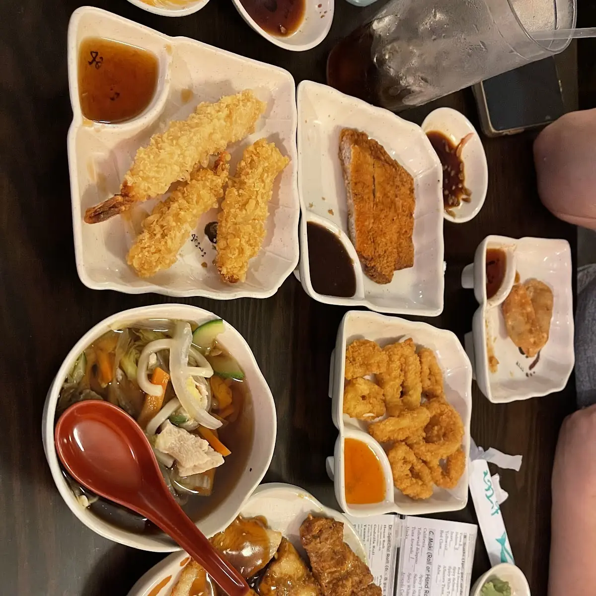 Gyoza Shrimp Tempura