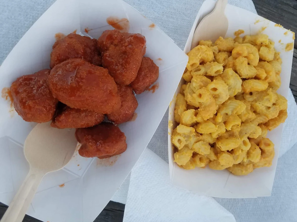 Vegan Buffalo Chicken Nuggets