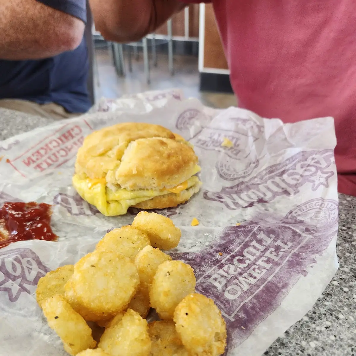Sausage Egg and Cheese Biscuits