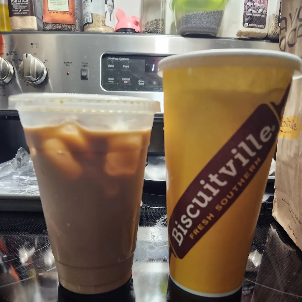 Iced Caramel Brulee Latte