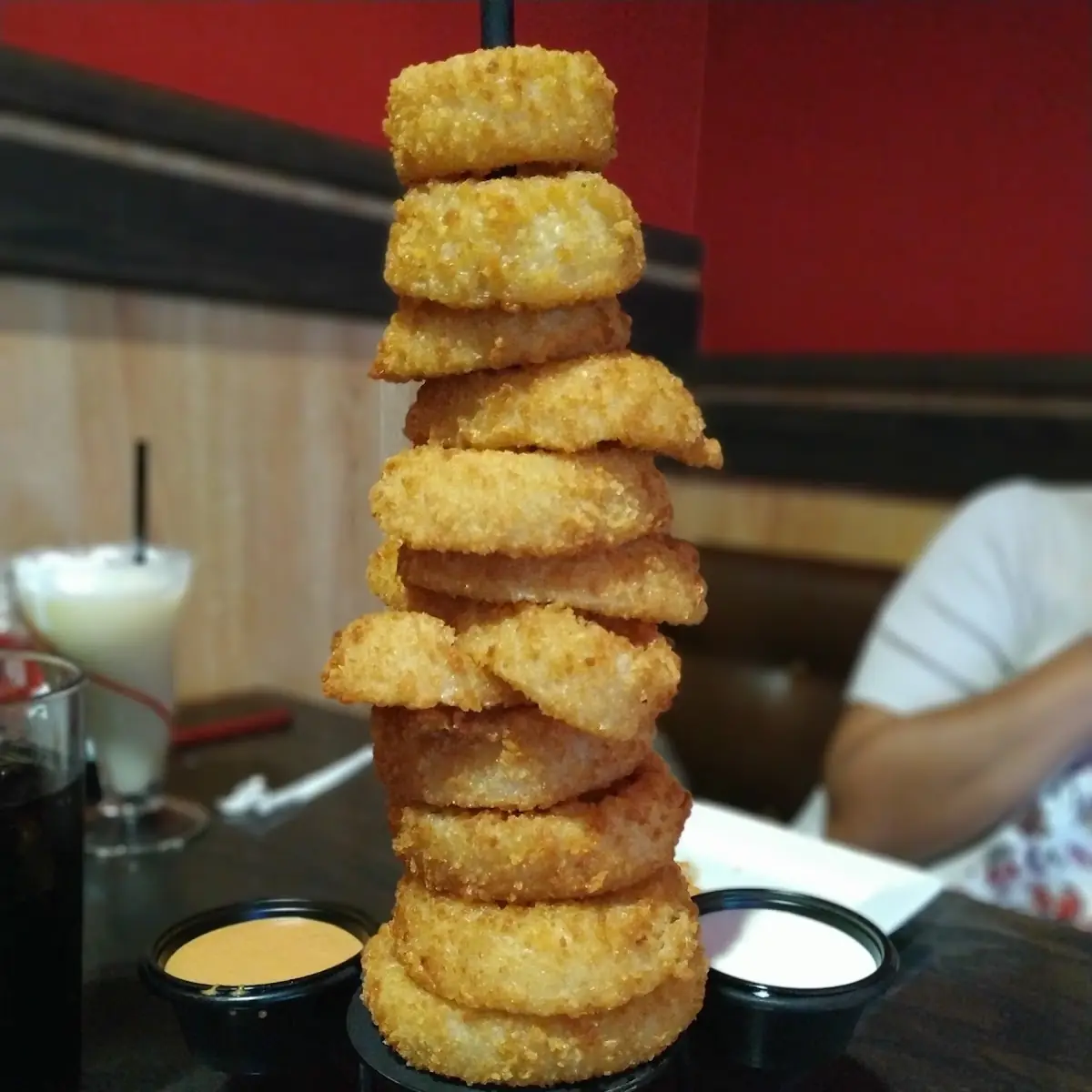 Towering Onion Rings