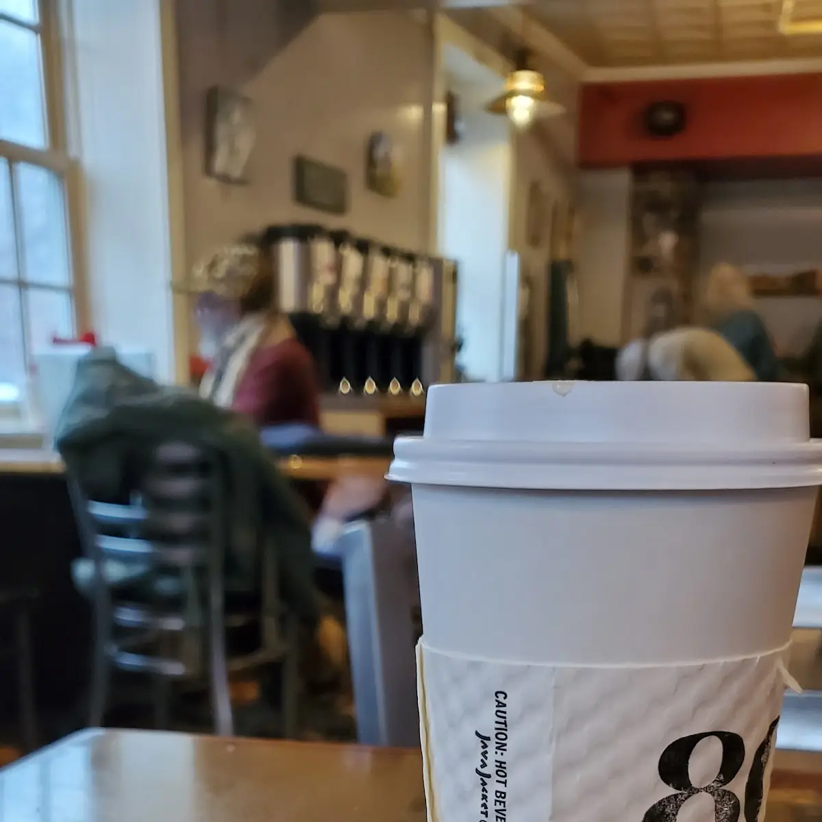 Blueberry Muffin and a Coffee