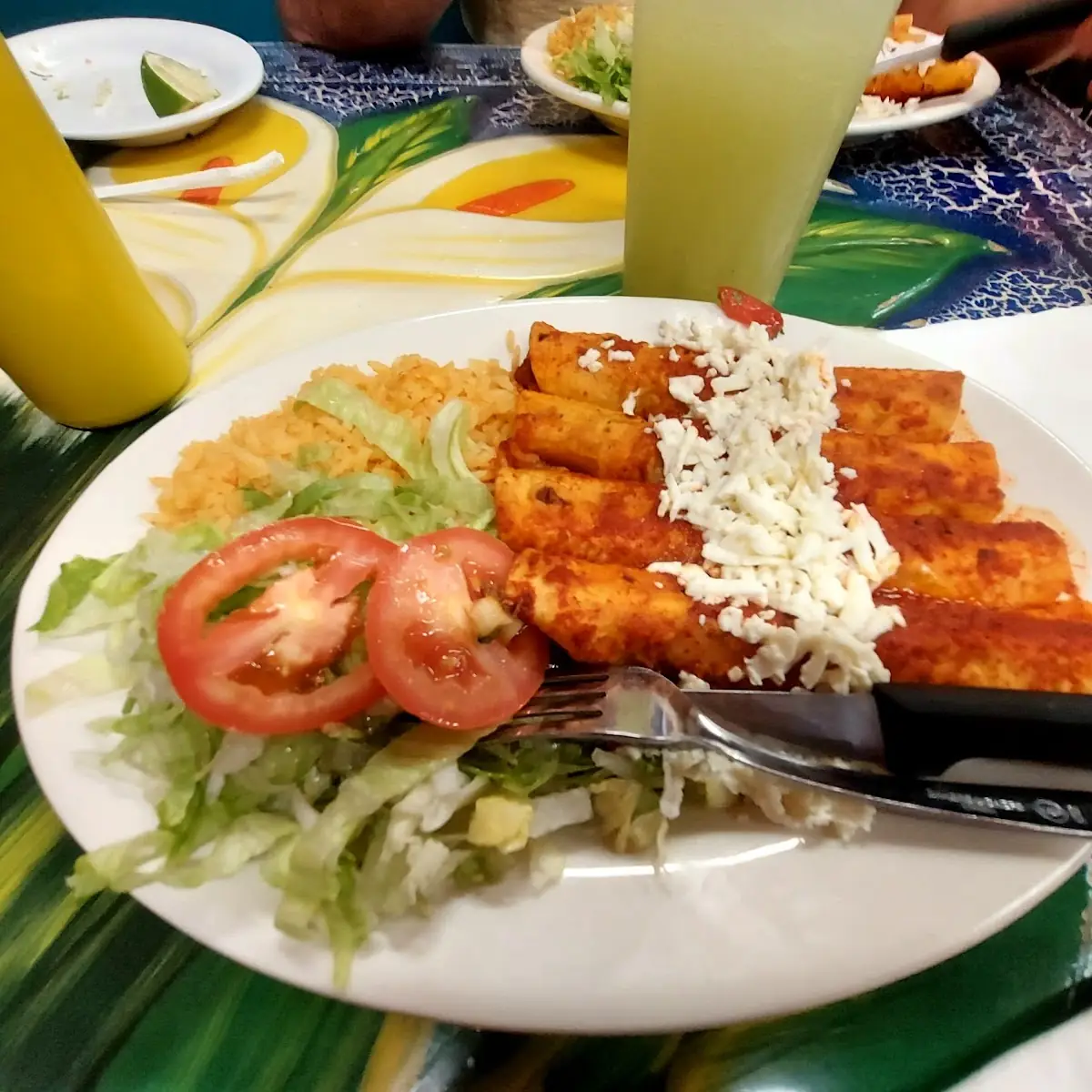 Enchiladas Rojas