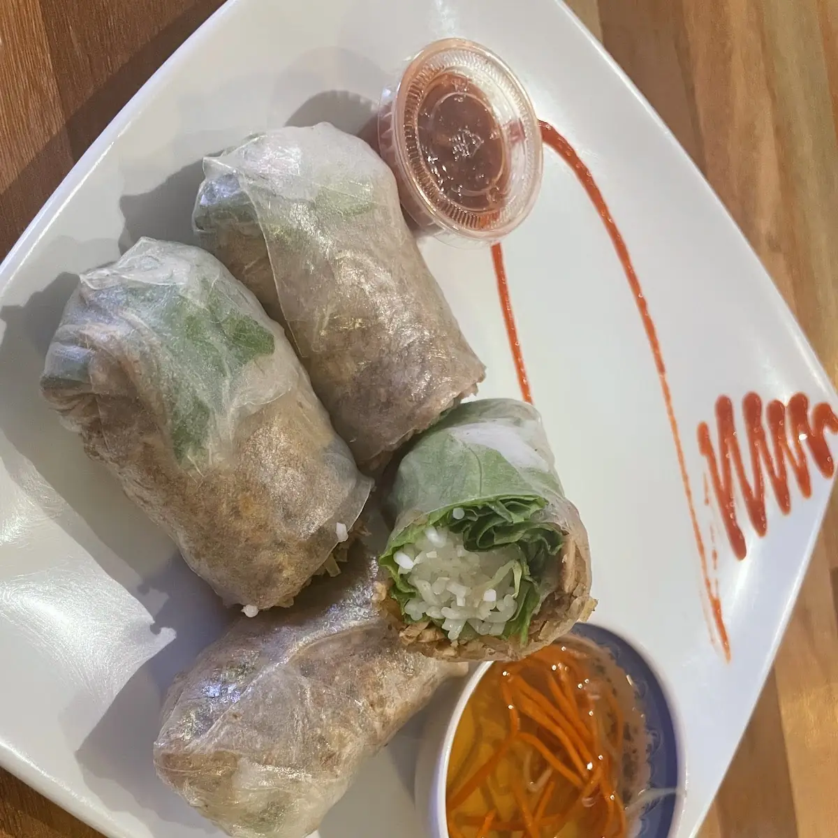 Shrimp & Pork Spring rolls7 Gỏi Cuốn
