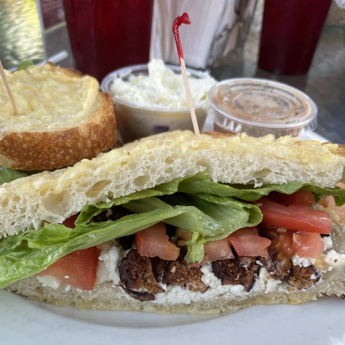 Goat Cheese and Fig Sandwich