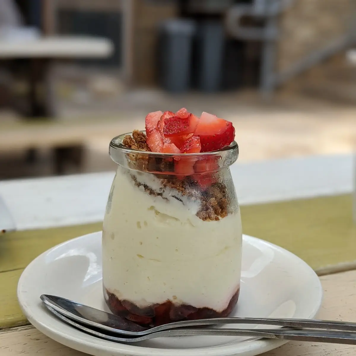 Mason Jar Cheesecake