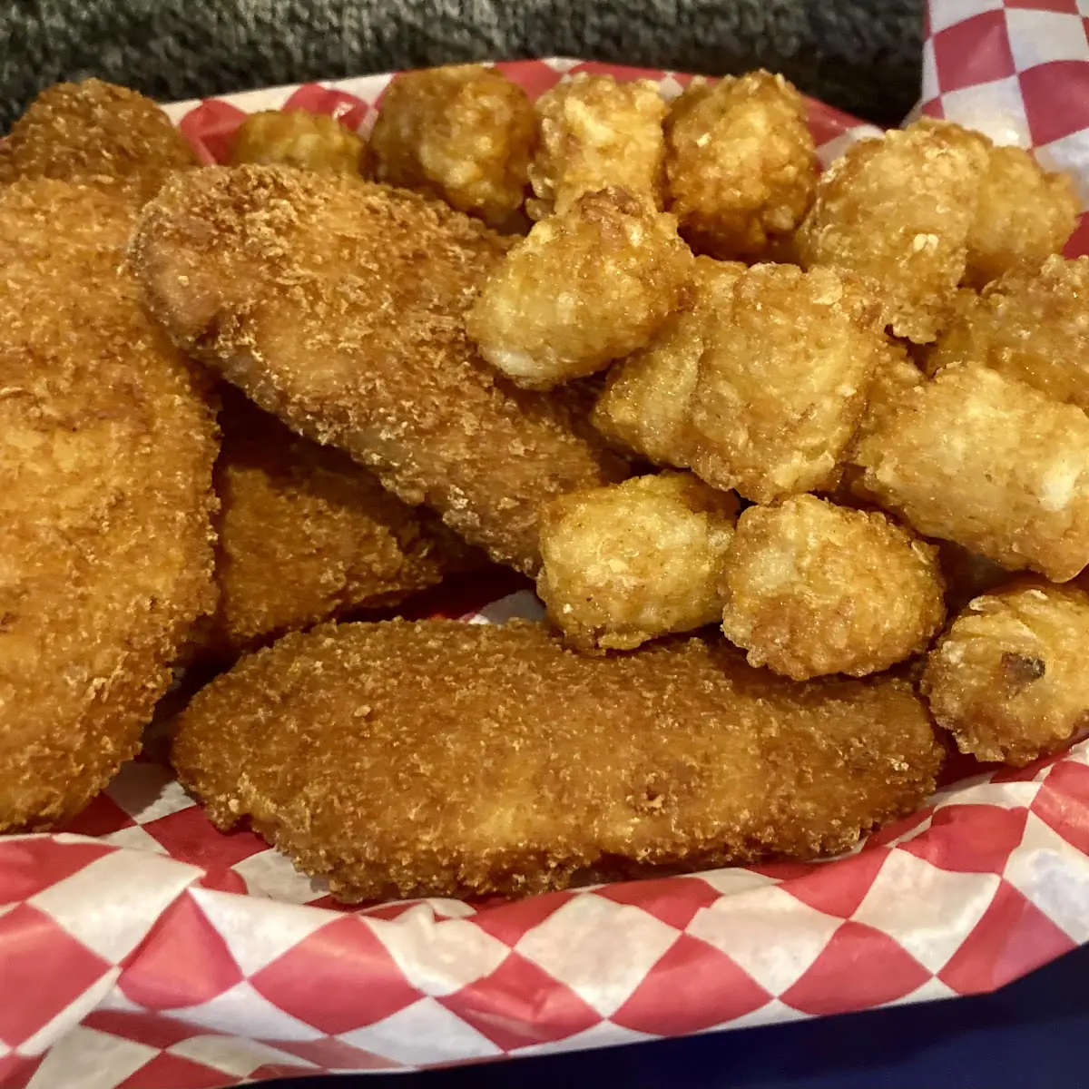 Fried Fish and Tater Tots