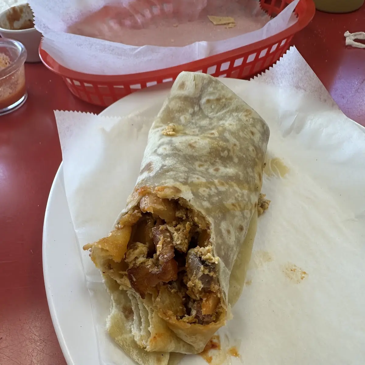 El Corazon Breakfast Burrito