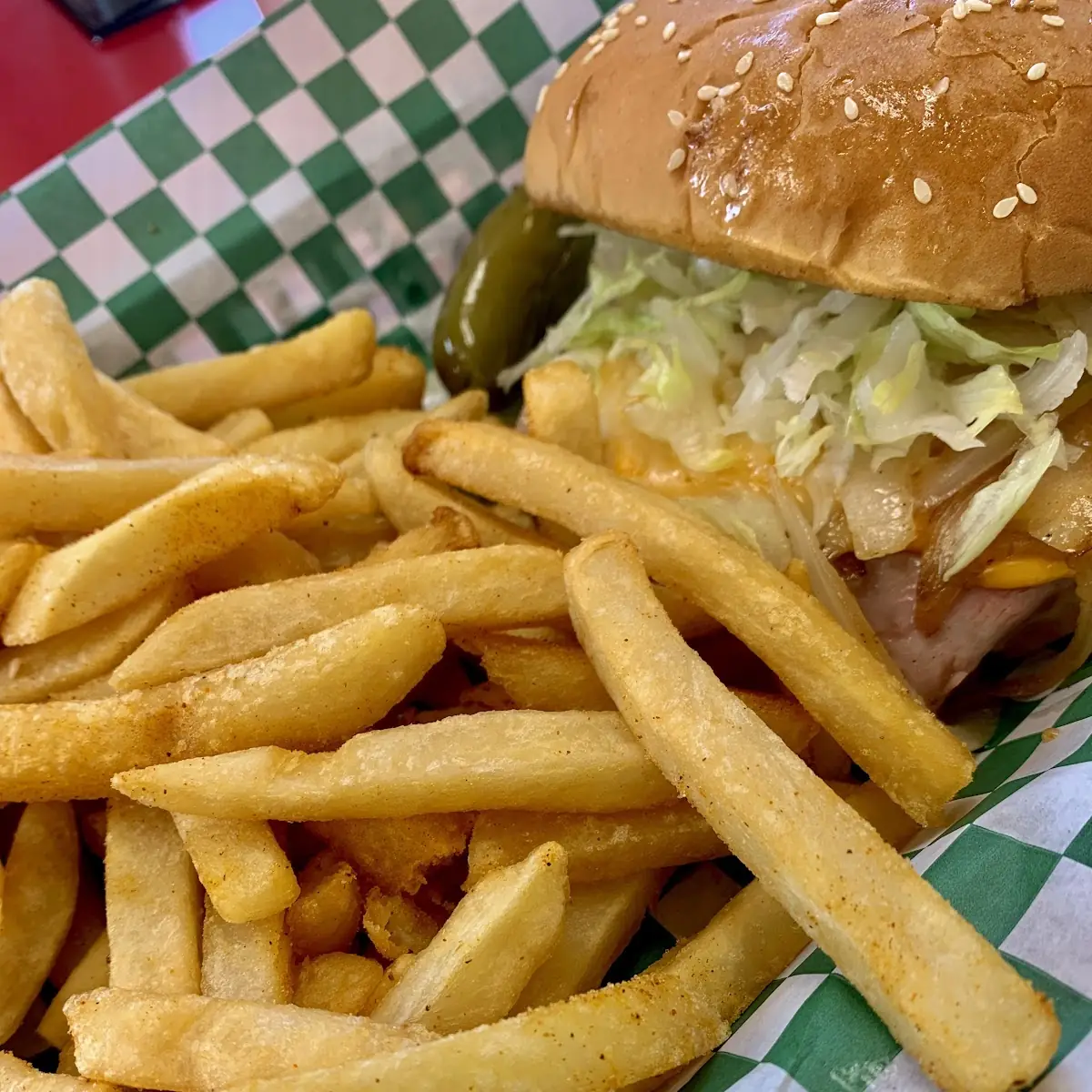 Hamburguesa Mexicana Lunch