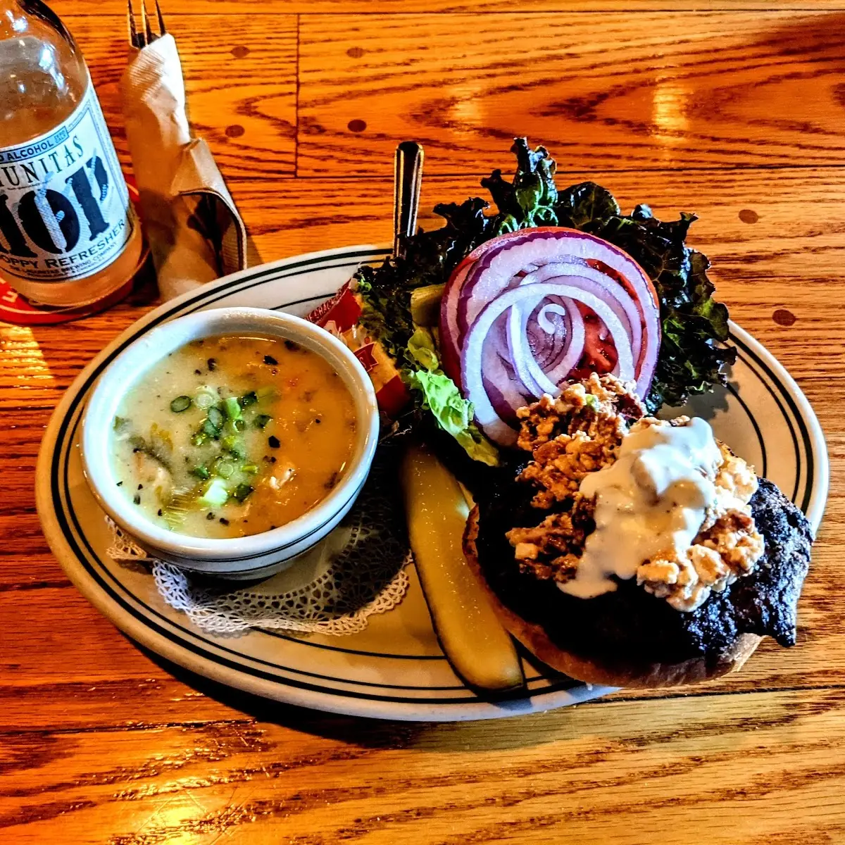 Elk Burger