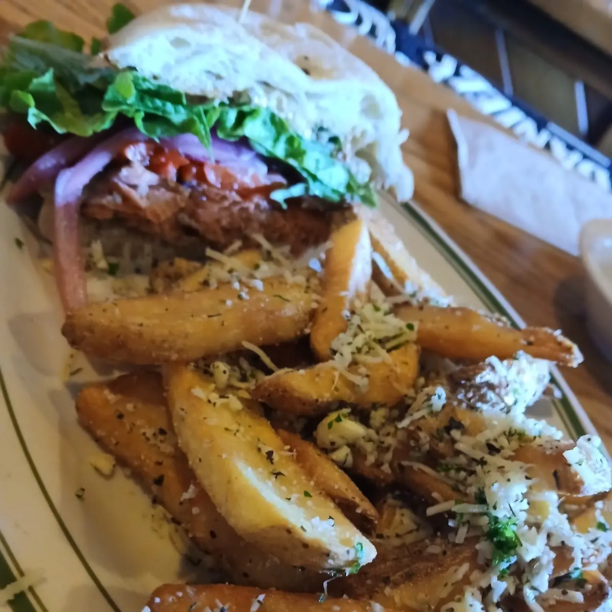 Garlic Parm Fries