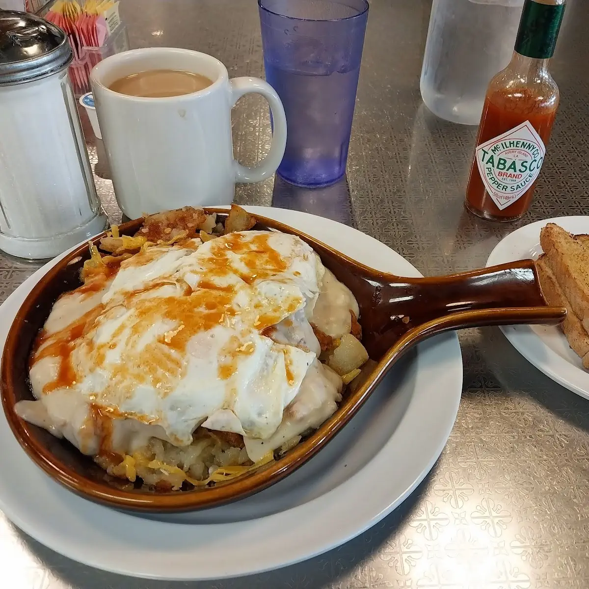 Chicken Fried Steak Skillet
