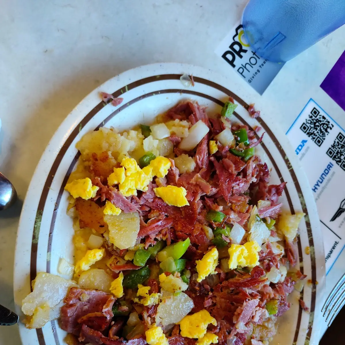 Corned Beef Hash & Eggs