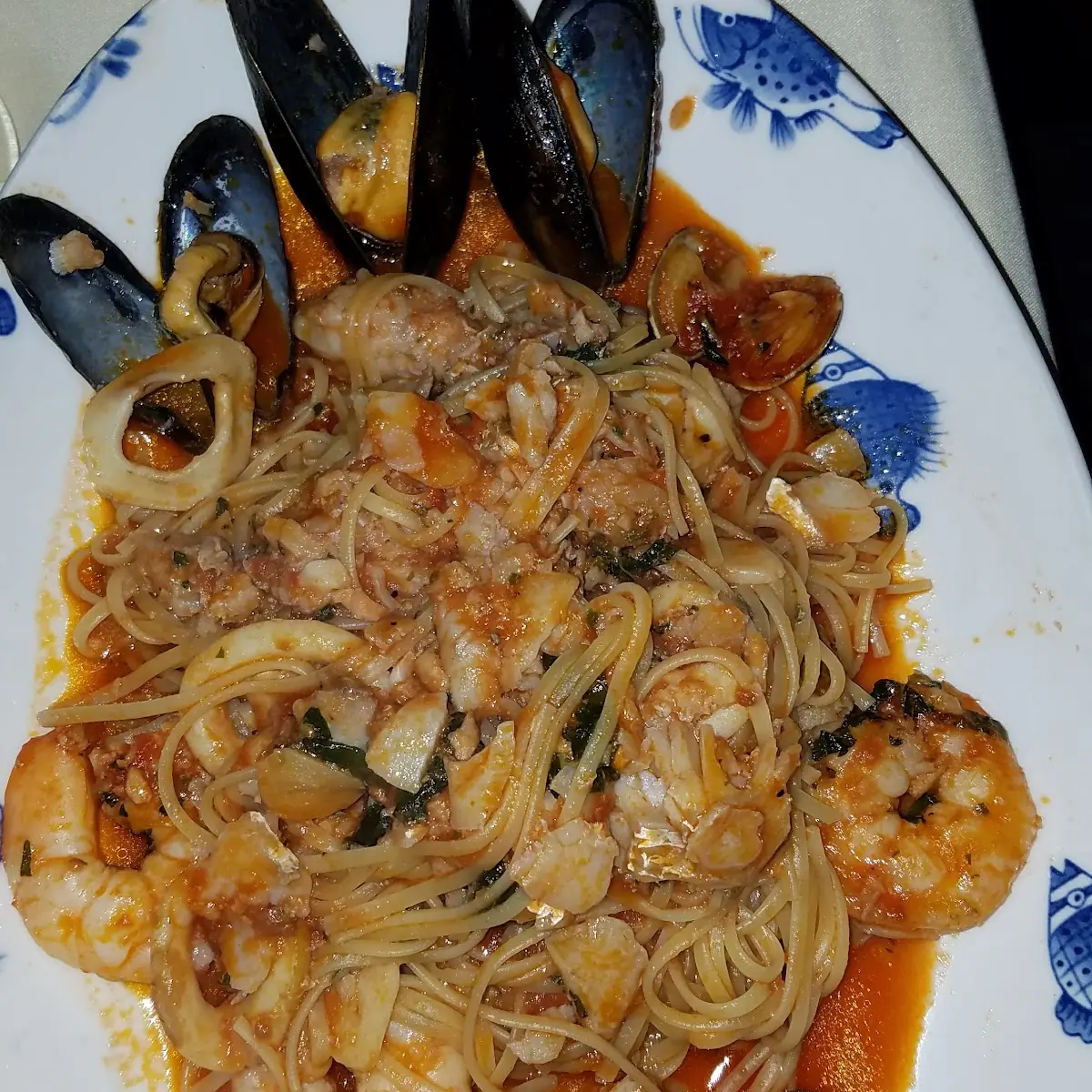 Seafood Linguine