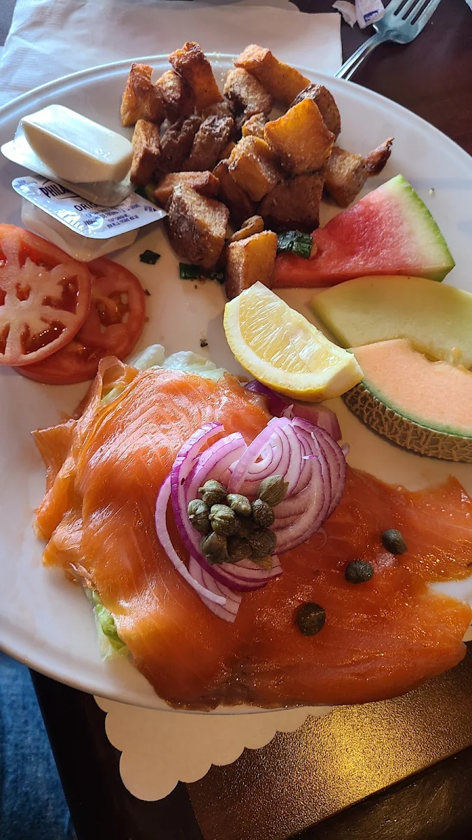 Bagel Saumon Fumée, Restaurant Tuscanos