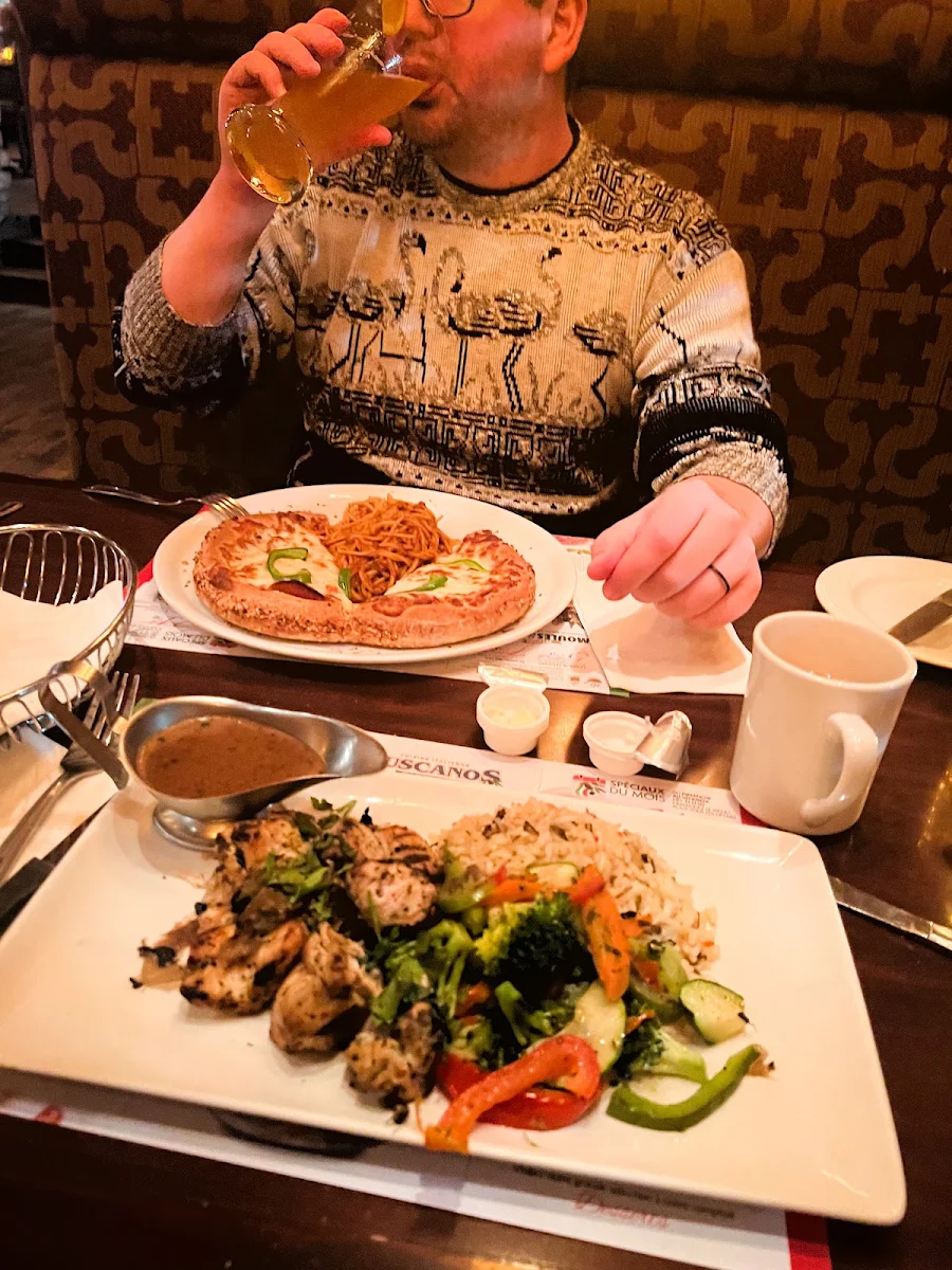 Brochettes Pizzaghetti, Restaurant Tuscanos