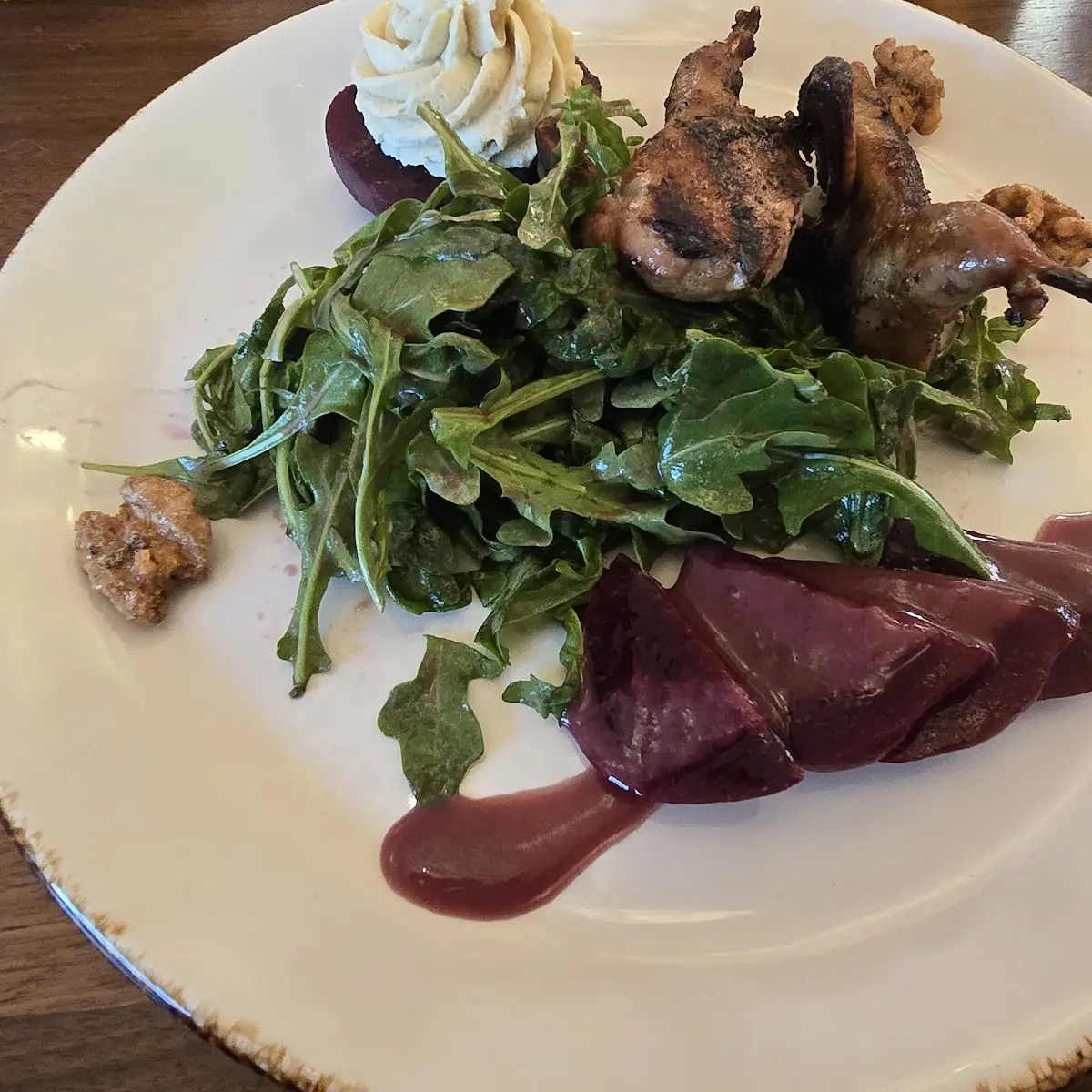 Whipped Blue Cheese and Beets