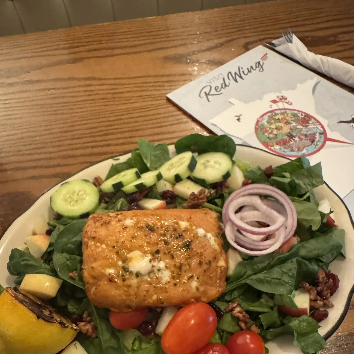 Applewood Smoked Salmon Salad