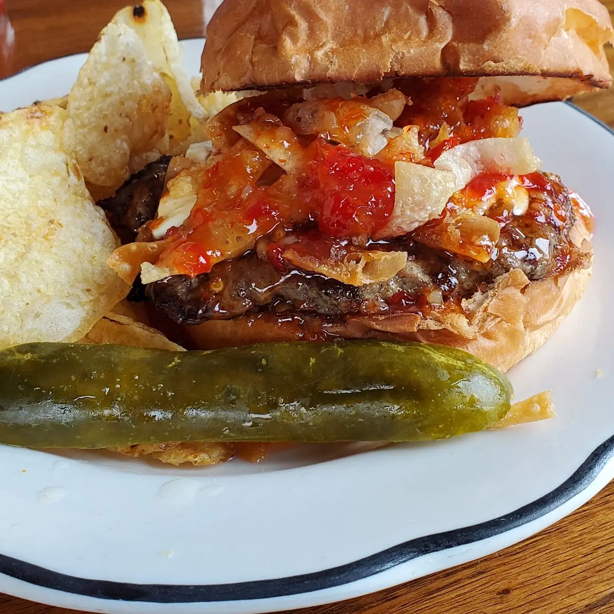 Won Ton Burger Special