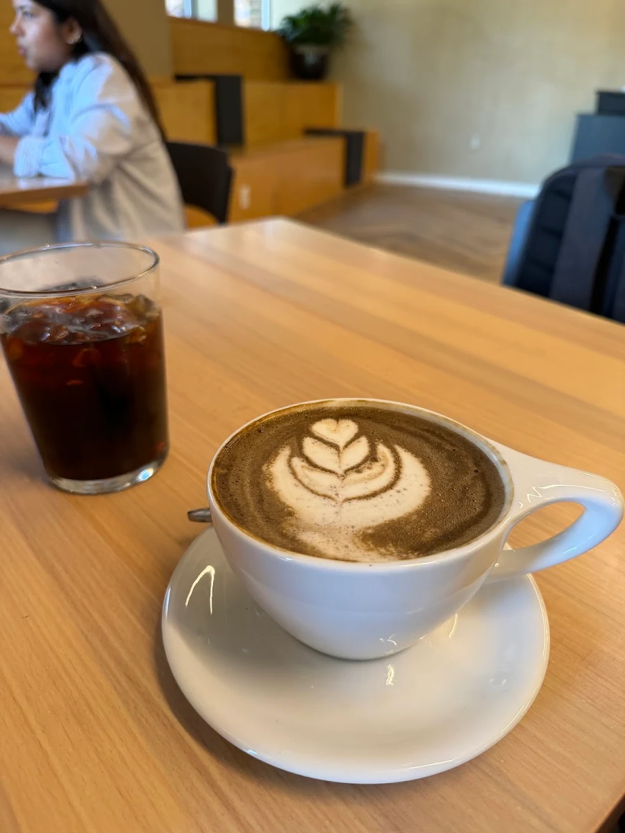 Roasted Green Tea Oat Milk Latte