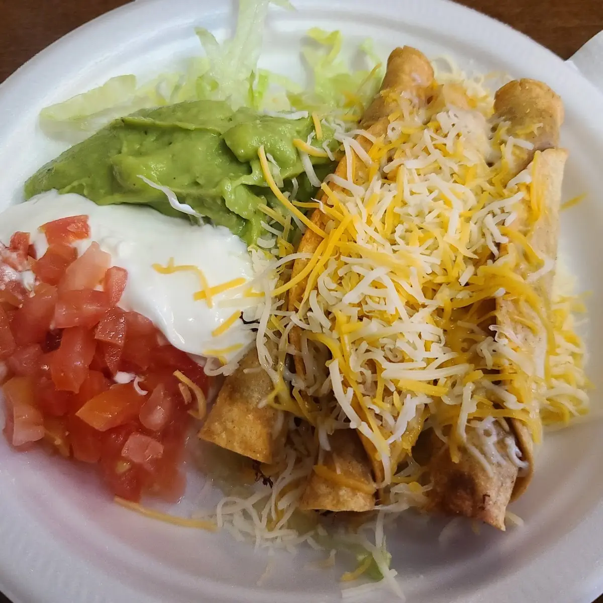 #2. Enchilada & Crispy Taco
