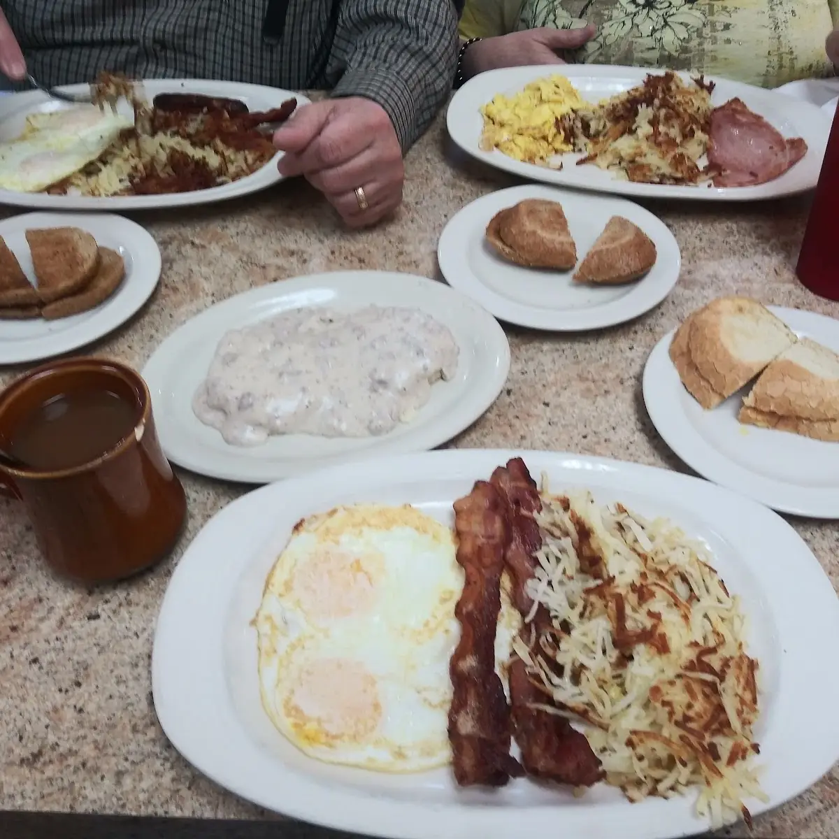 Country Fried Steak and Eggs