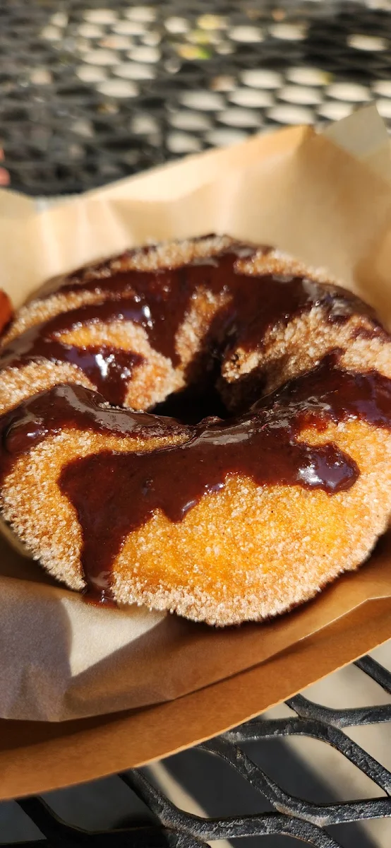 Chocolate Glazed Doughnut Cinnamon Sugar