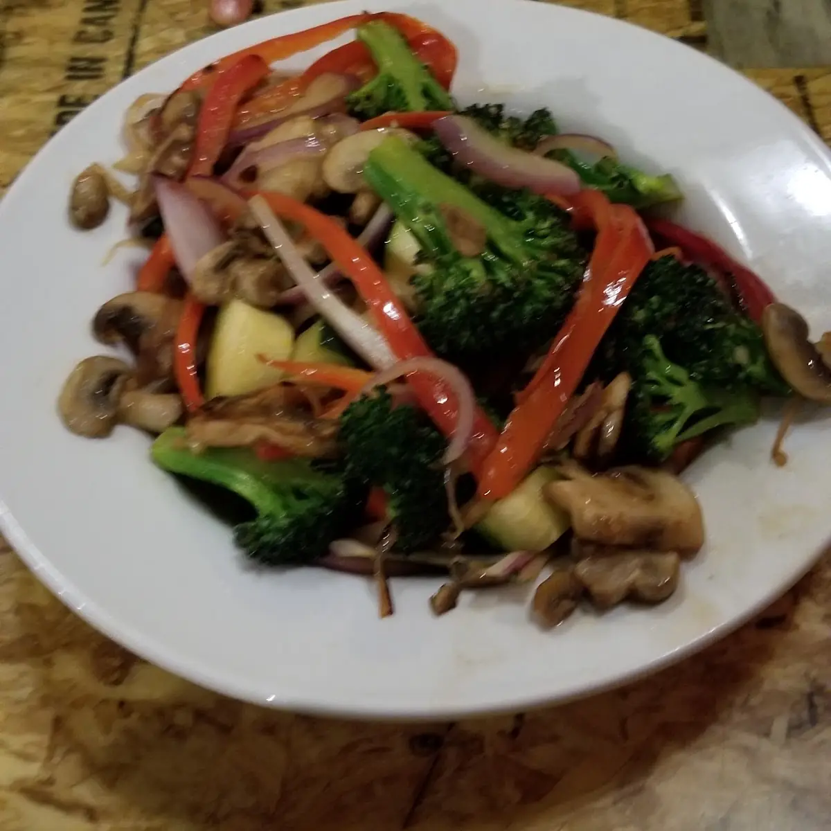 Steamed Vegetables