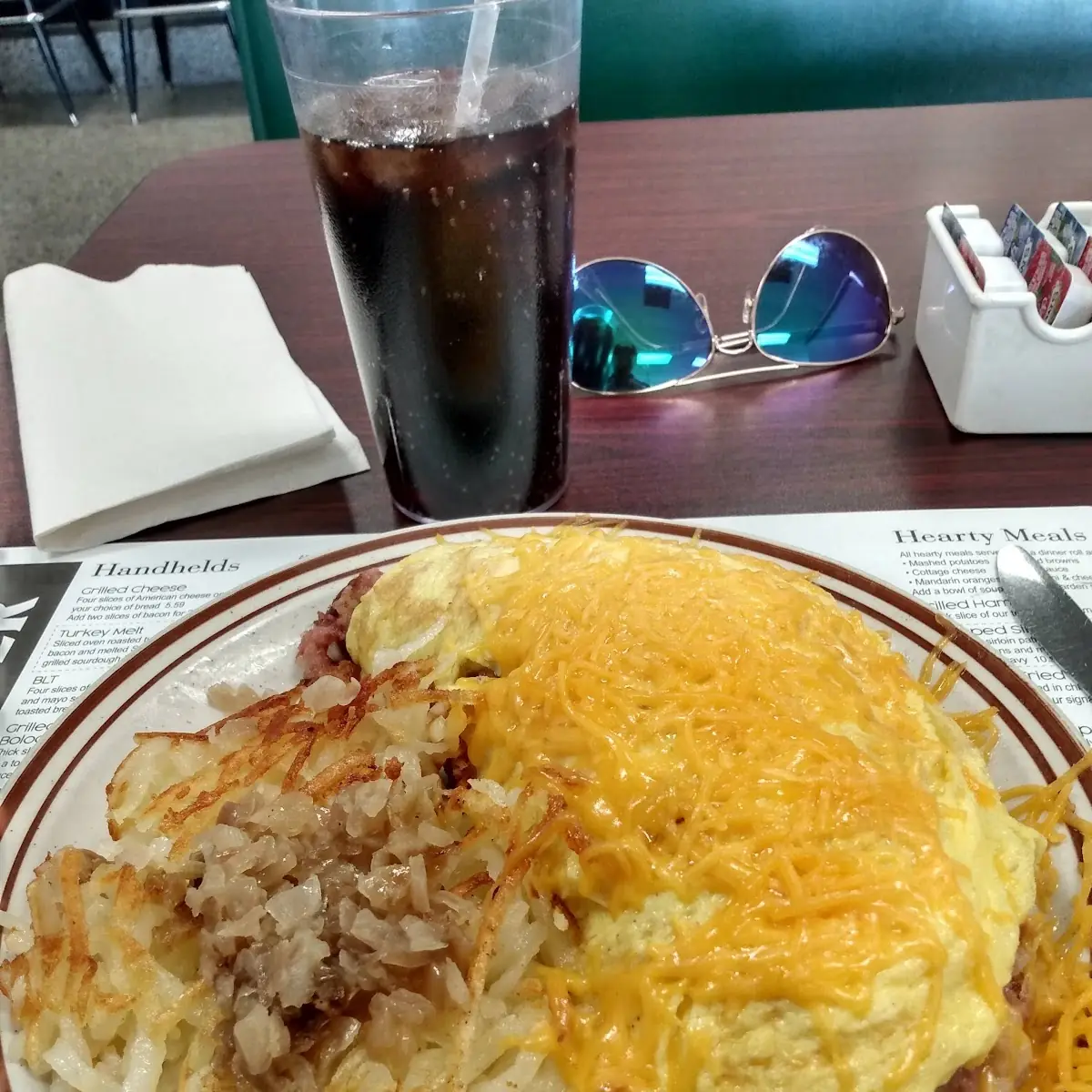 Corned Beef Hash Omelette