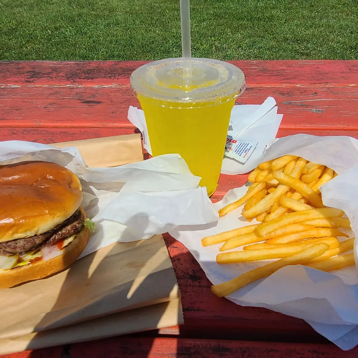Double Cheeseburger Meal
