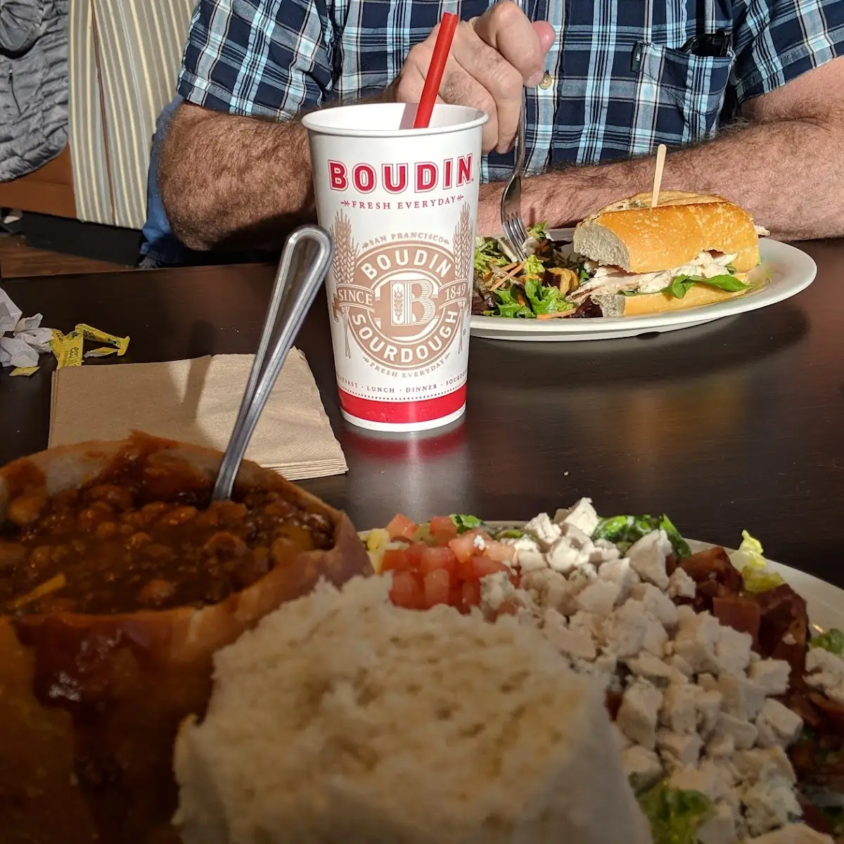 Sourdough Bread Bowl with Chili