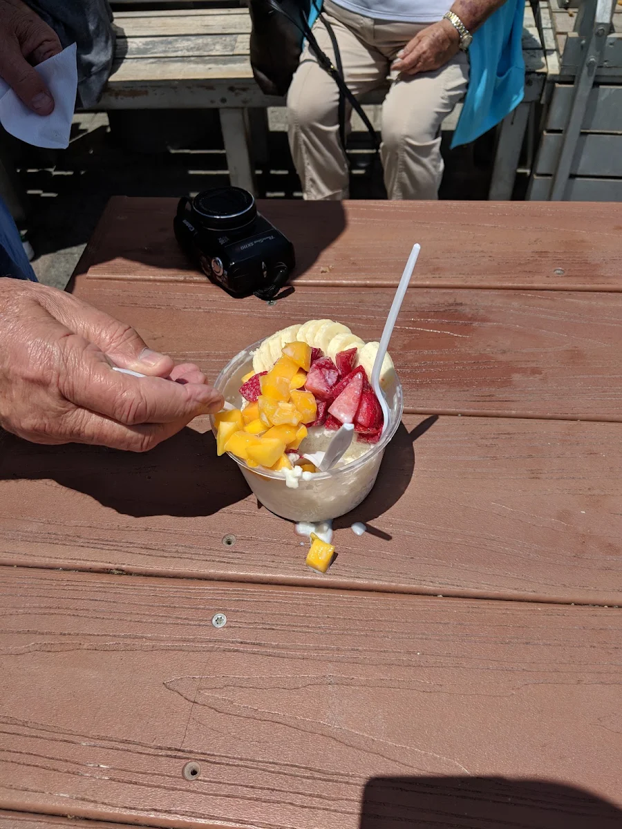 Strawberry Banana Mango Snow