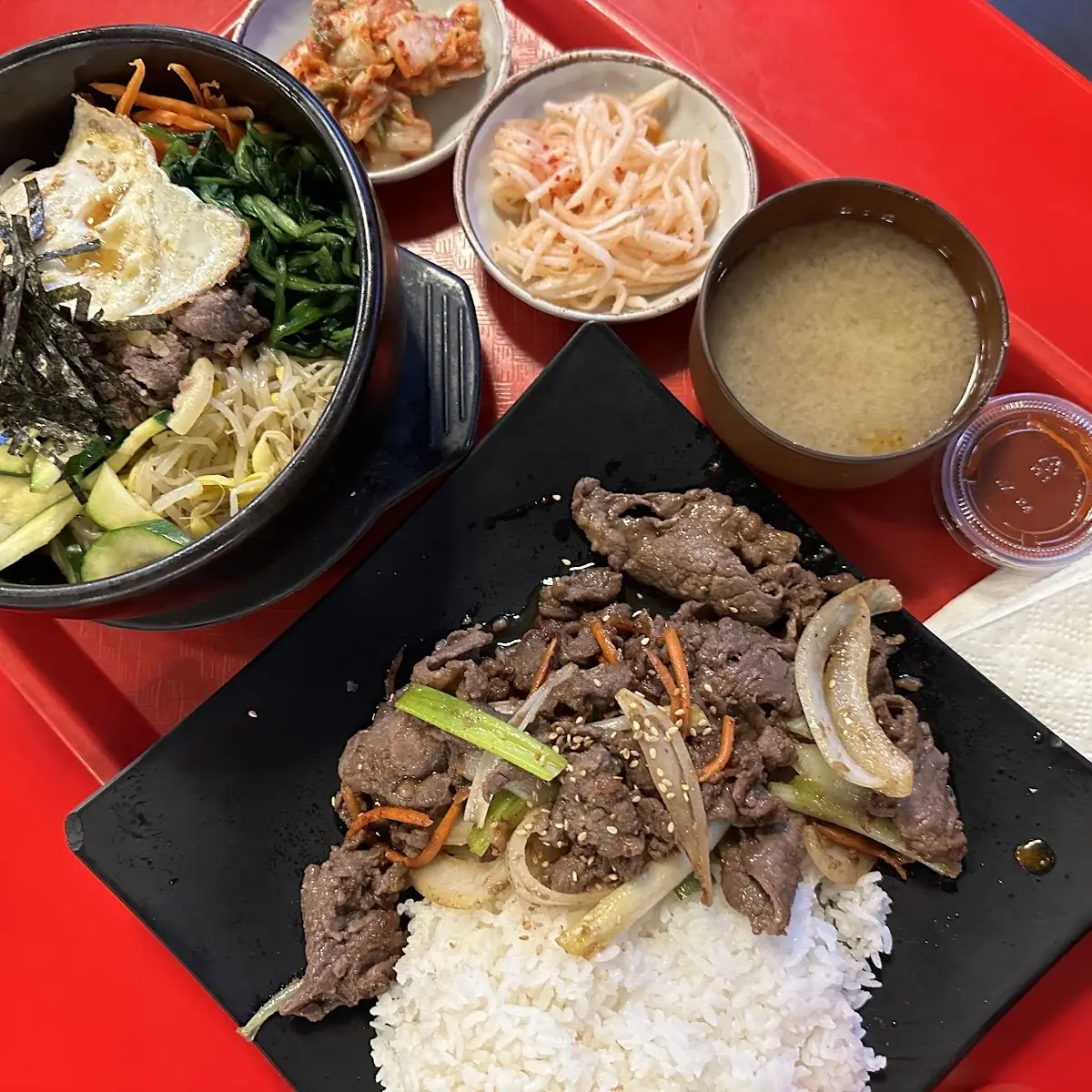 Hot Stone Beef Bibimbap
