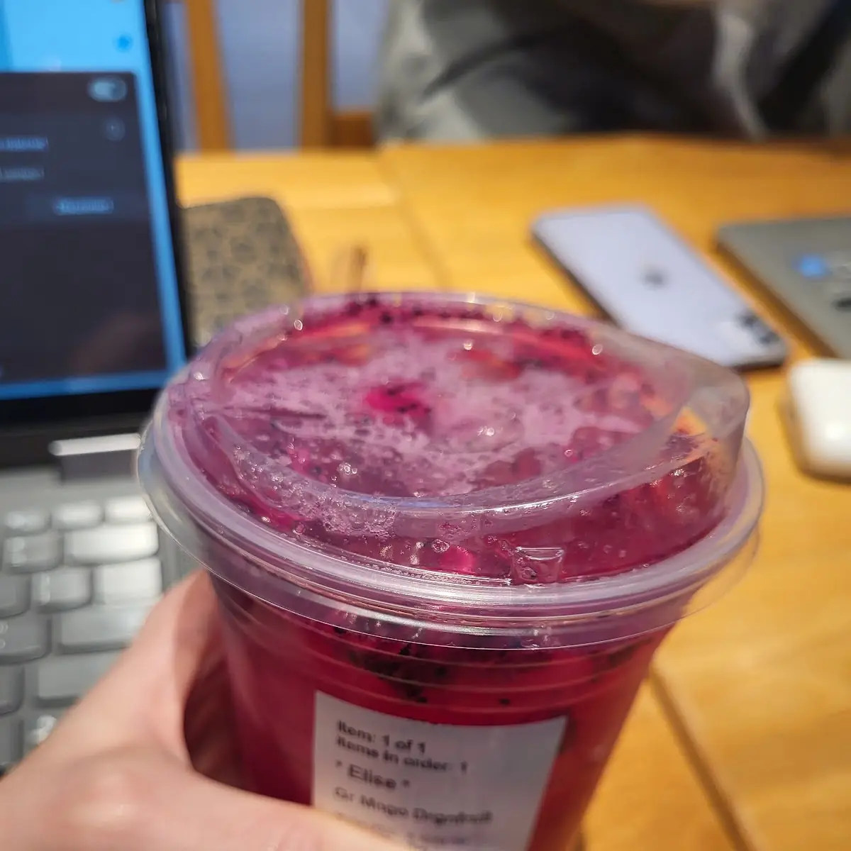 Dragon Fruit Refreher
