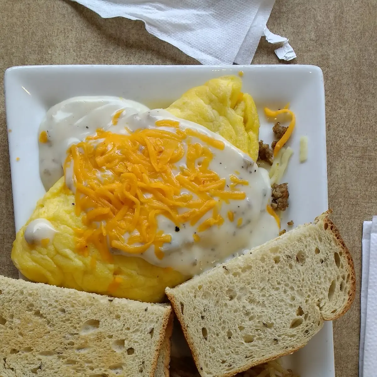 Country Boy Omelet