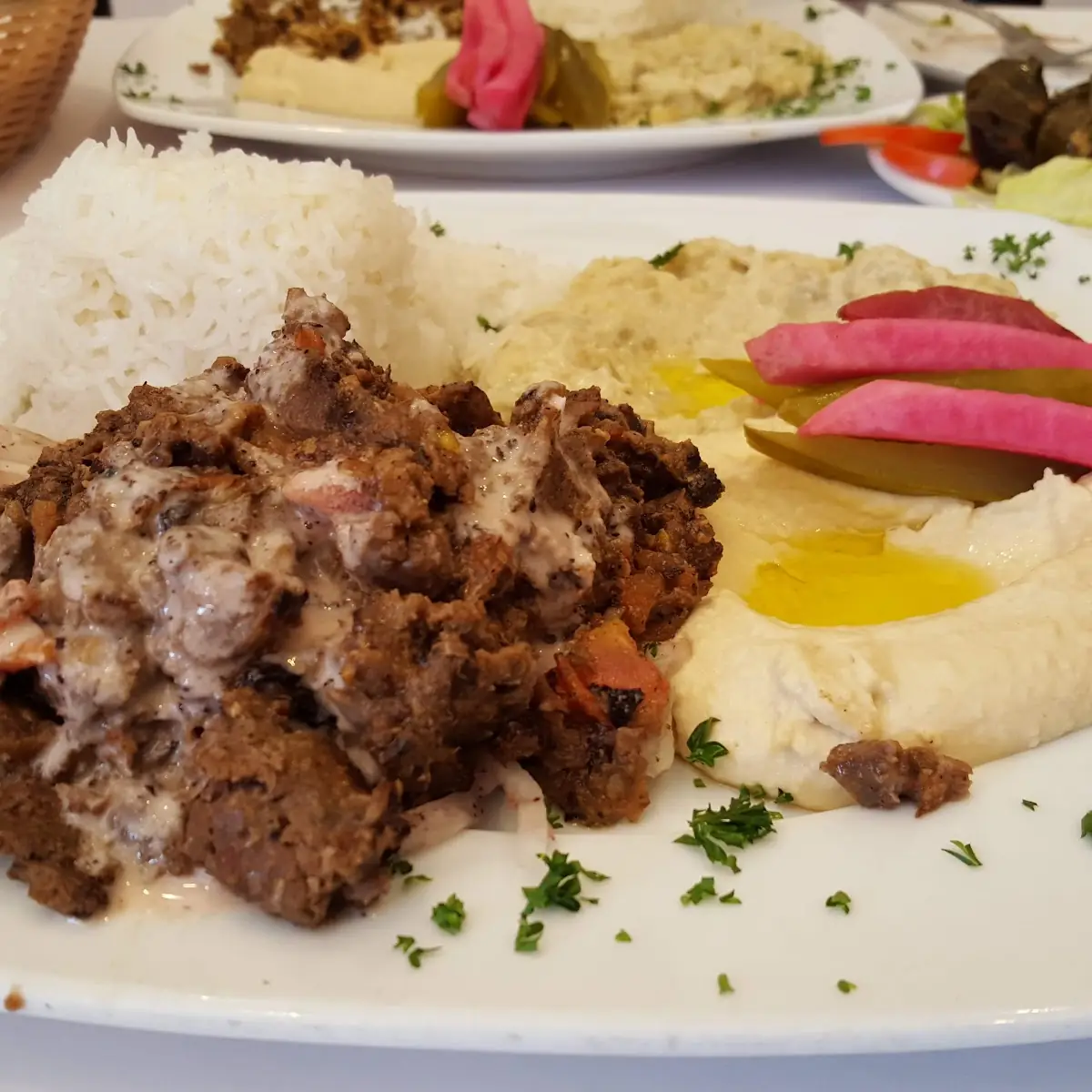 Meat Shawarma Plate