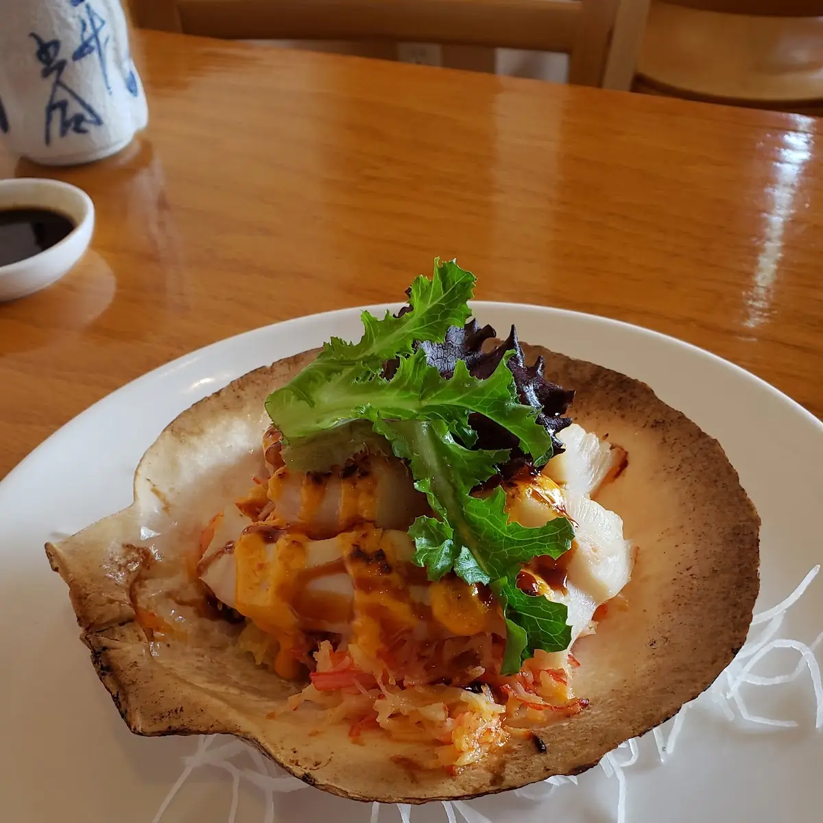 Half-Shell Scallop Sushi Deluxe
