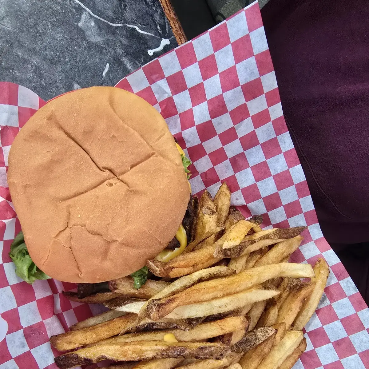 Wildcat Double Cheeseburger Combo